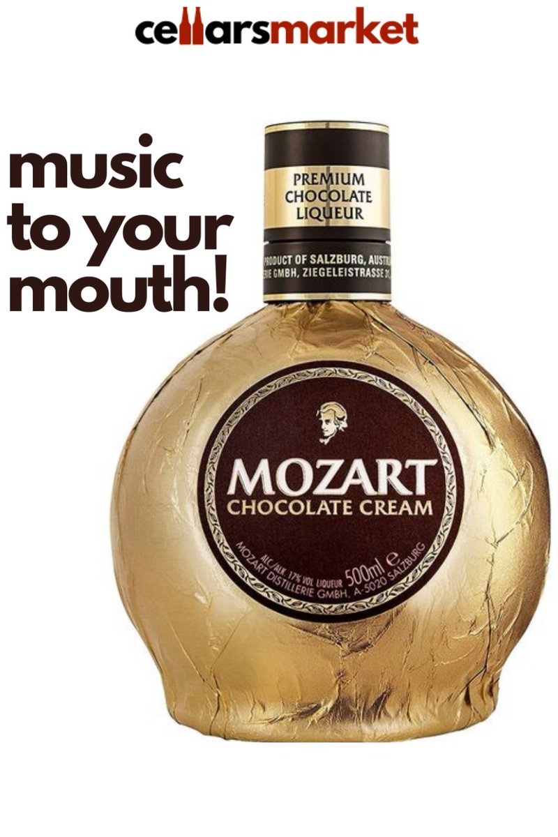 Quick quick quick! Dreamy creamy Mozart chocolate Liqueur