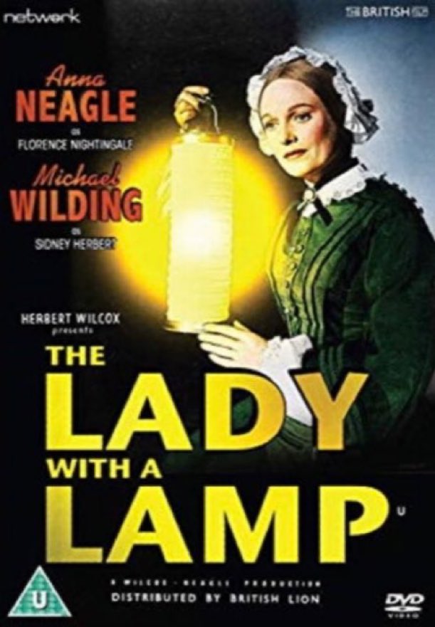 SaveRedlandLibr's tweet photo. 11:55am TODAY on @TalkingPicsTV 

The 1951 film🎥 “The Lady With A Lamp” directed by #HerbertWilcox from a screenplay by Warren Chetham Strode and based on #ReginaldBerkeley’s 1929 play🎭 of the name 

🌟#AnnaNeagle (as #FlorenceNightingale), #MichaelWilding #FelixAylmer https://t.co/OG4e8MvgYV