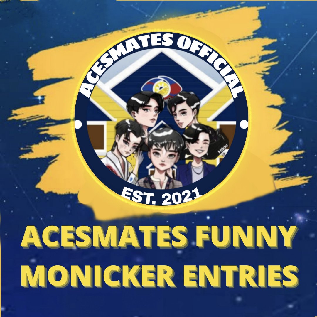agnt_moonhunter's tweet photo. ACESMATES FUNNY MONICKERS😂🤣🤡

[SEE THIS THREAD

#ACEsmates4thMonth
#ACEsmatesConfession
#ACEsmates #BGYO https://t.co/2xTorQn2no