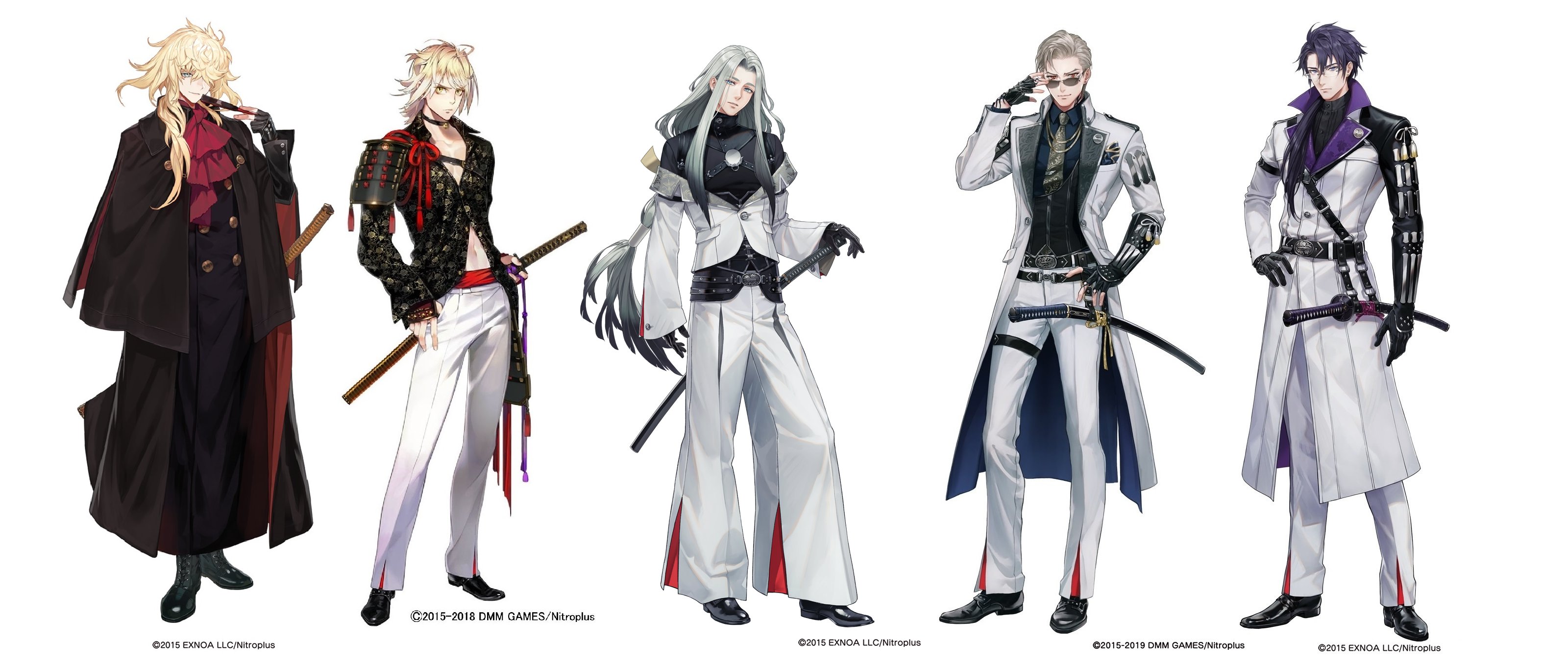 刀剣乱舞 ましコレ 一文字則宗 山鳥毛 日光一文字 姫鶴一文字