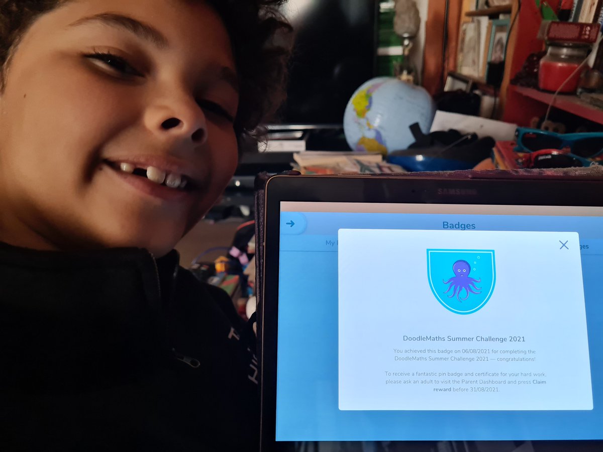 DragonAngel74's tweet photo. @DoodleLearning_ Here we are again, my doodler has completed the DoodleMaths Summer Challenge 750 π with a 14 day streak. #topdoodler. I'm so proud π π₯² π₯° π₯πππ @DragonAngel74 https://t.co/yoEJKQJCKR