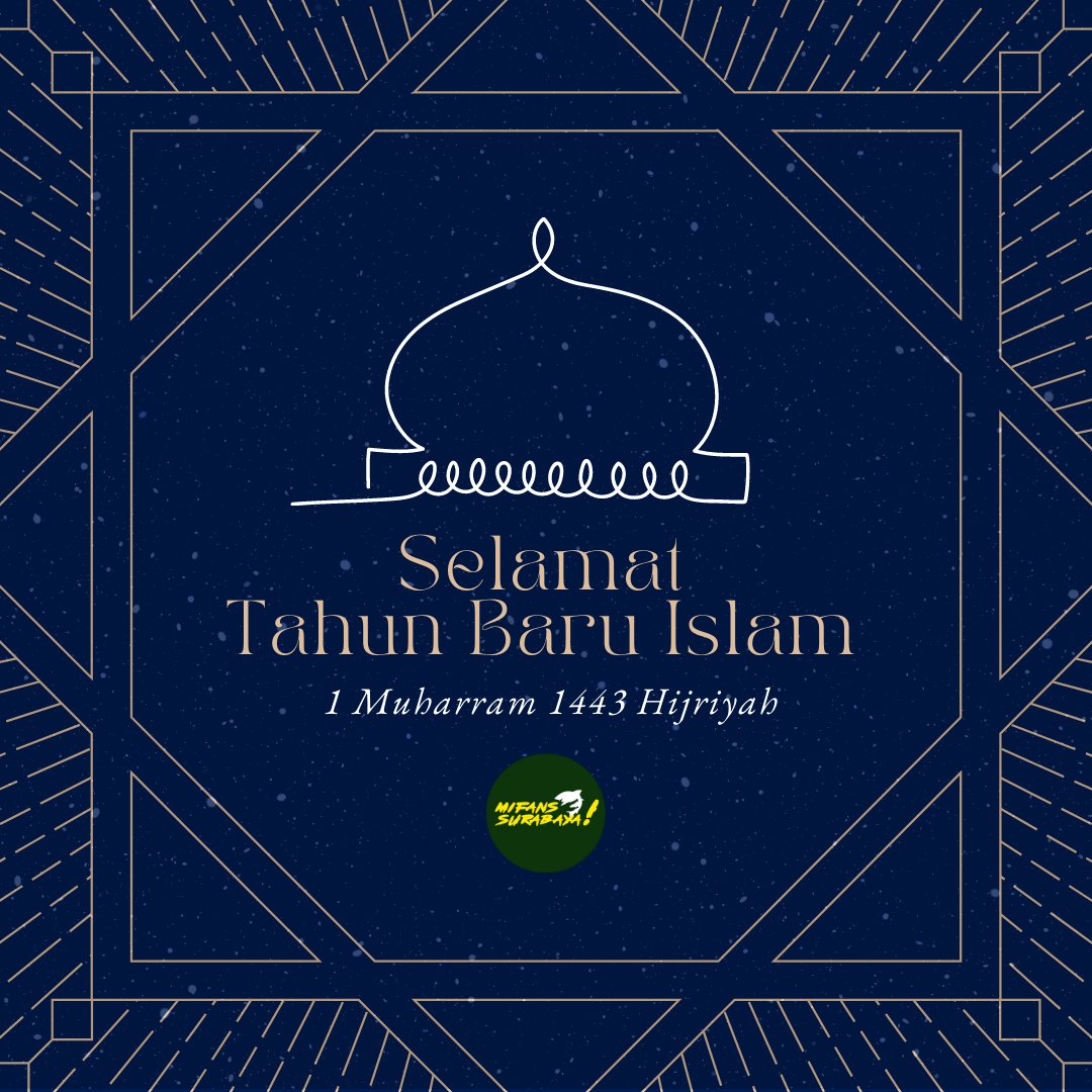 Selamat Tahun Baru Islam 1443 H, buat para dulur mifans yang merayakan...
Mari kita berdoa agar tahun ini menjadi tahun yang penuh kedamaian, kebahagiaan, dan selalu dilimpahkan kesehatan dan keberkahan. Semoga Allah memberkati Anda sepanjang tahun baru. Aamiin