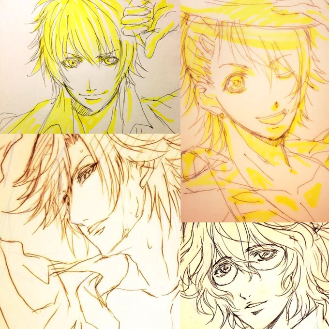 ペダル絵とうたプリ絵がみたいとツイートした人がいたから晒してみた 