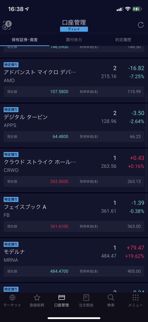 Bookvalueboy's tweet image. デイトレはまず負けないような考え方を得るために少額で試行錯誤してます！

米国株はモデルナが一人で引っ張ってくれてます！アドバンテスト期待してたのに調整食らってます😭