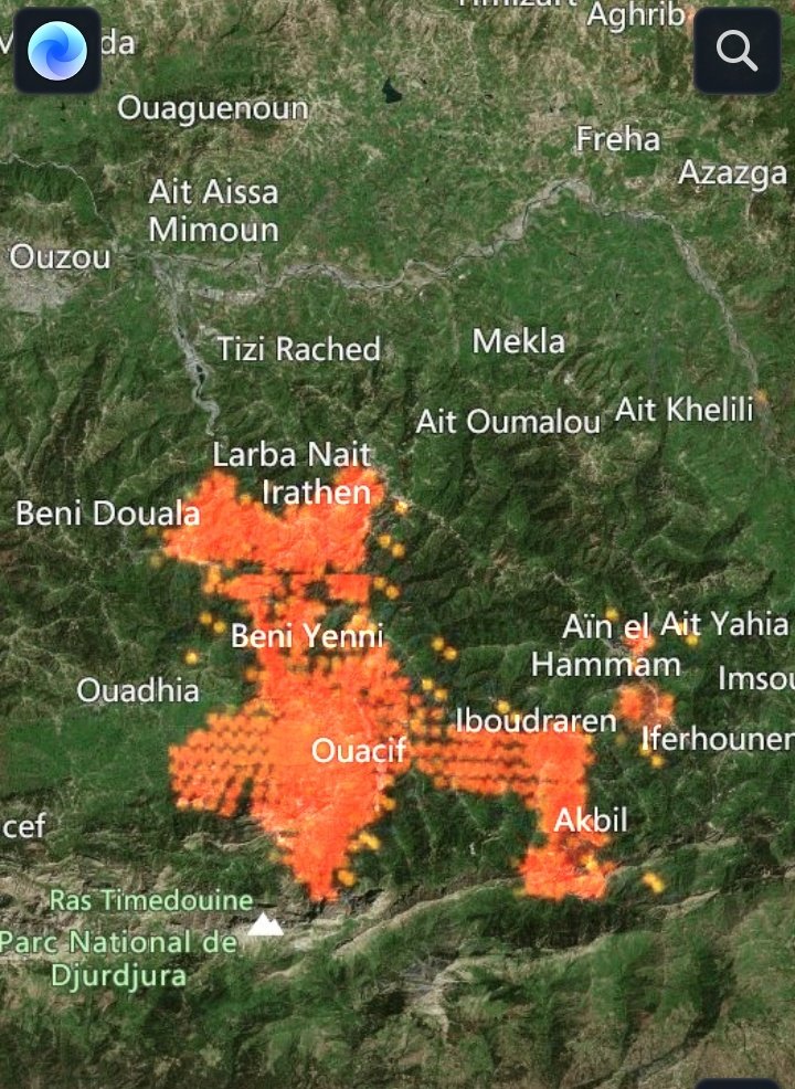 LeilaGsm's tweet photo. En Algérie tu as deux choix :
1- mourir avec du CO2
2 - mourir  avec un manque de O2

#AlgeriaIsBurning #Tizi_Ouzou #تيزي_وزو_تحترق https://t.co/2eFCjWpeVq