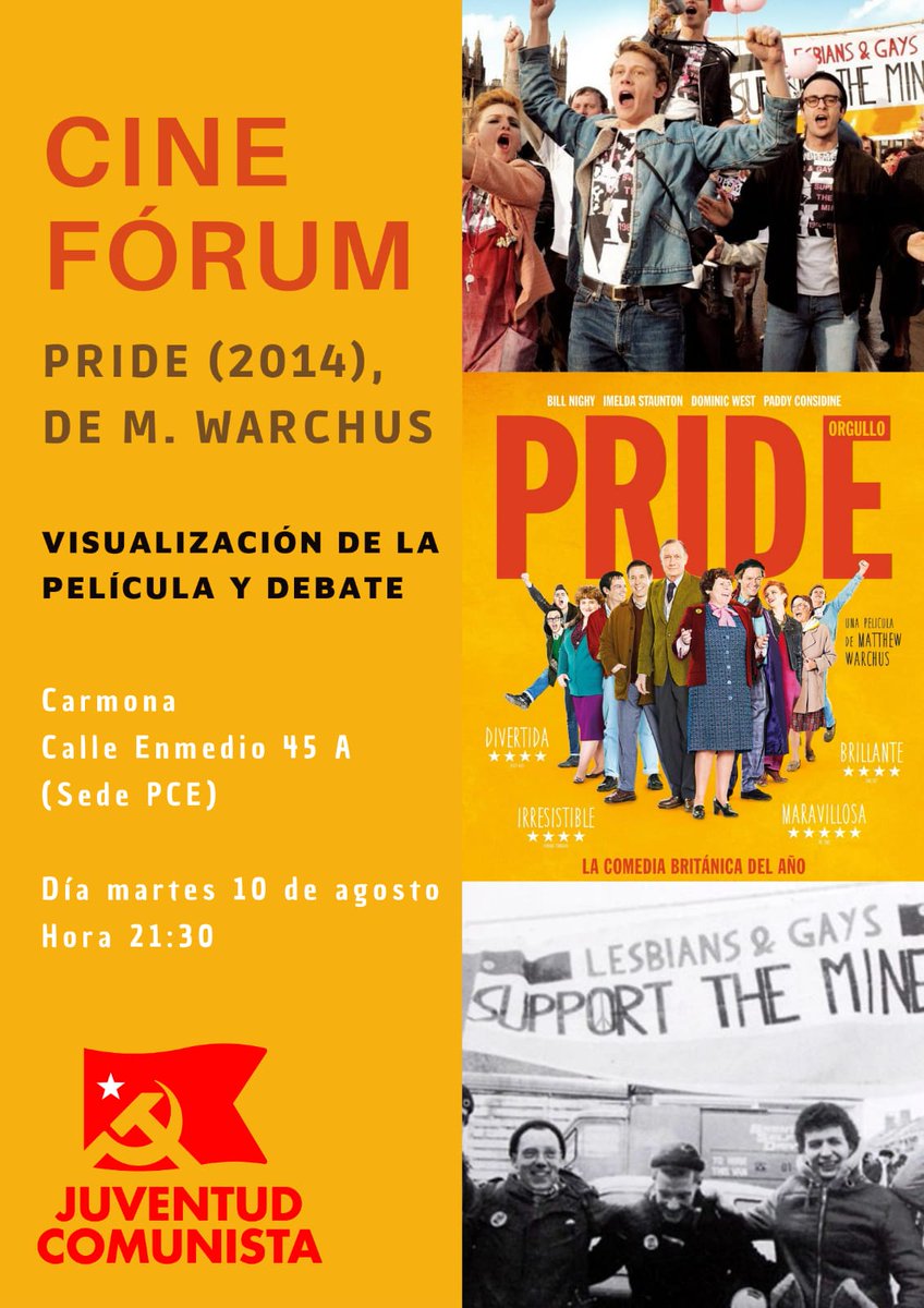 PcaCarmona's tweet photo. Hoy empieza un ciclo de cine forum en nuestra sede organizado por los camaradas de la UJCE. Entrada libre y gratuita hasta completar aforo. ¡Te esperamos! https://t.co/OV0cI19zPx