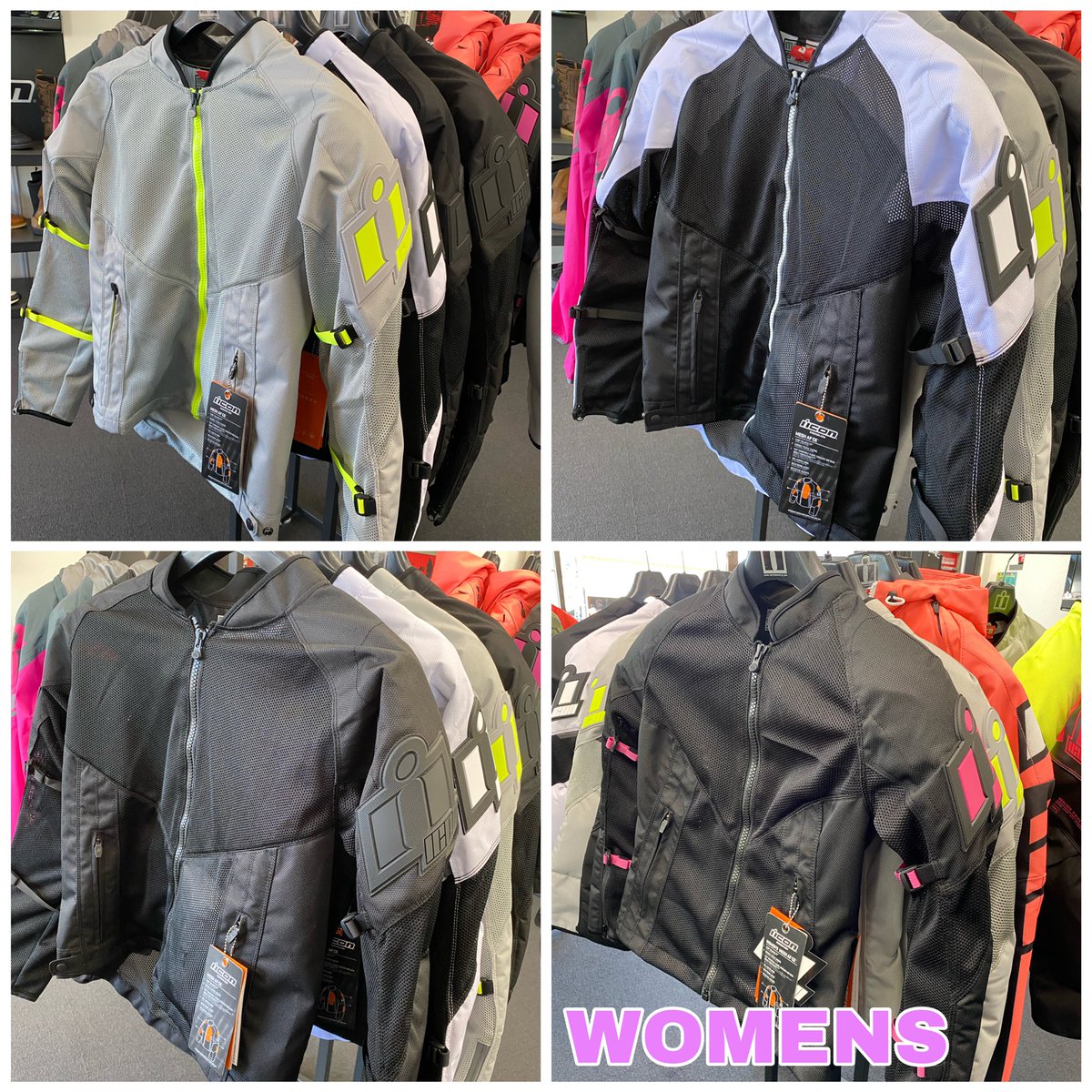 AFGMOTO's tweet photo. レディースも合わせてMESH AFジャケット入荷!!暑い日を凌ぐジャケット。https://t.co/DqLLNqjBYf
#iconmotosports #afgmotosports #meshaf #メッシュ https://t.co/6MOwgLDIsR