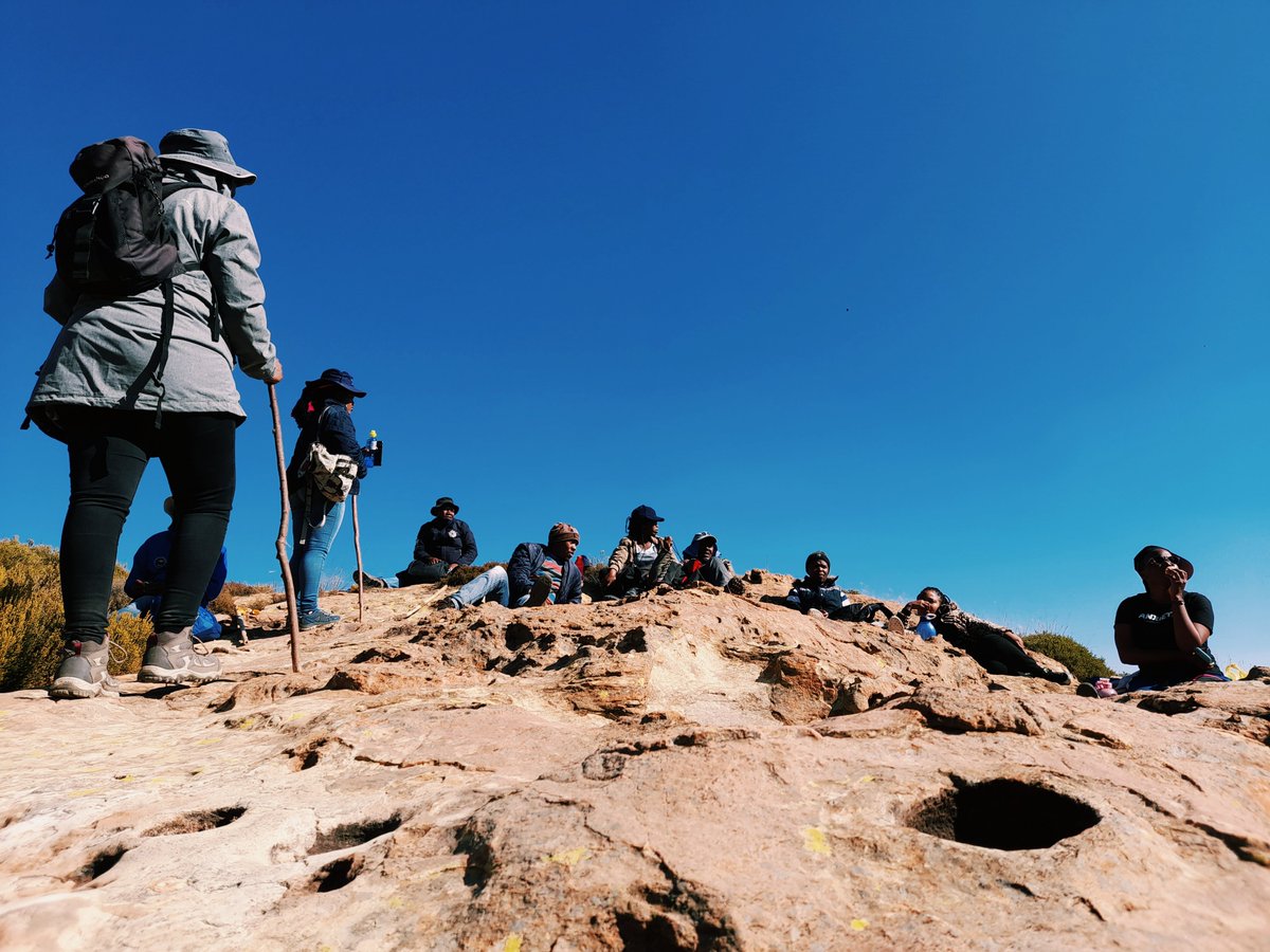 MorijaMuseum's tweet photo. Are you an avid hiker? Introducing the Toloane hiking trail. 
Hike from Morija to Ha Toloane, stopping by Likoaeeng, where tobacco was grown during Chief Toloane's reign, 'Mannyekoane's ruins, who was Chief Letsie II's traditional healer, Toloane's house built in 1907 etc. https://t.co/sSZn8Yyp1y