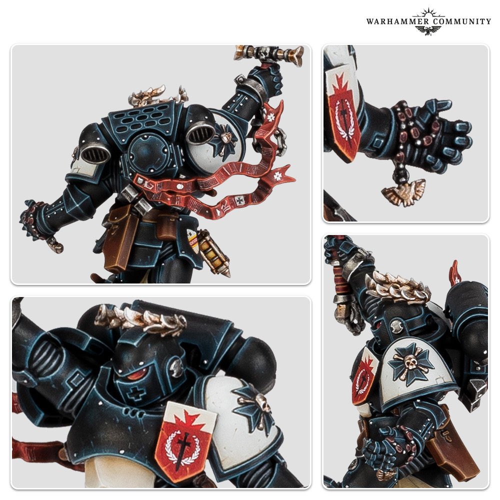 Another amazing image shown off yesterday! Cannot wait to see what else is coming!!! #BlackTemplars #40k