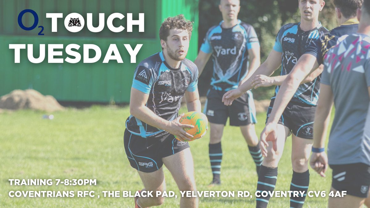 Covcorsairsrfc's tweet image. 🏴‍☠️🏉 It's #O2Touch Tuesday!
📧 Send us a message for more information