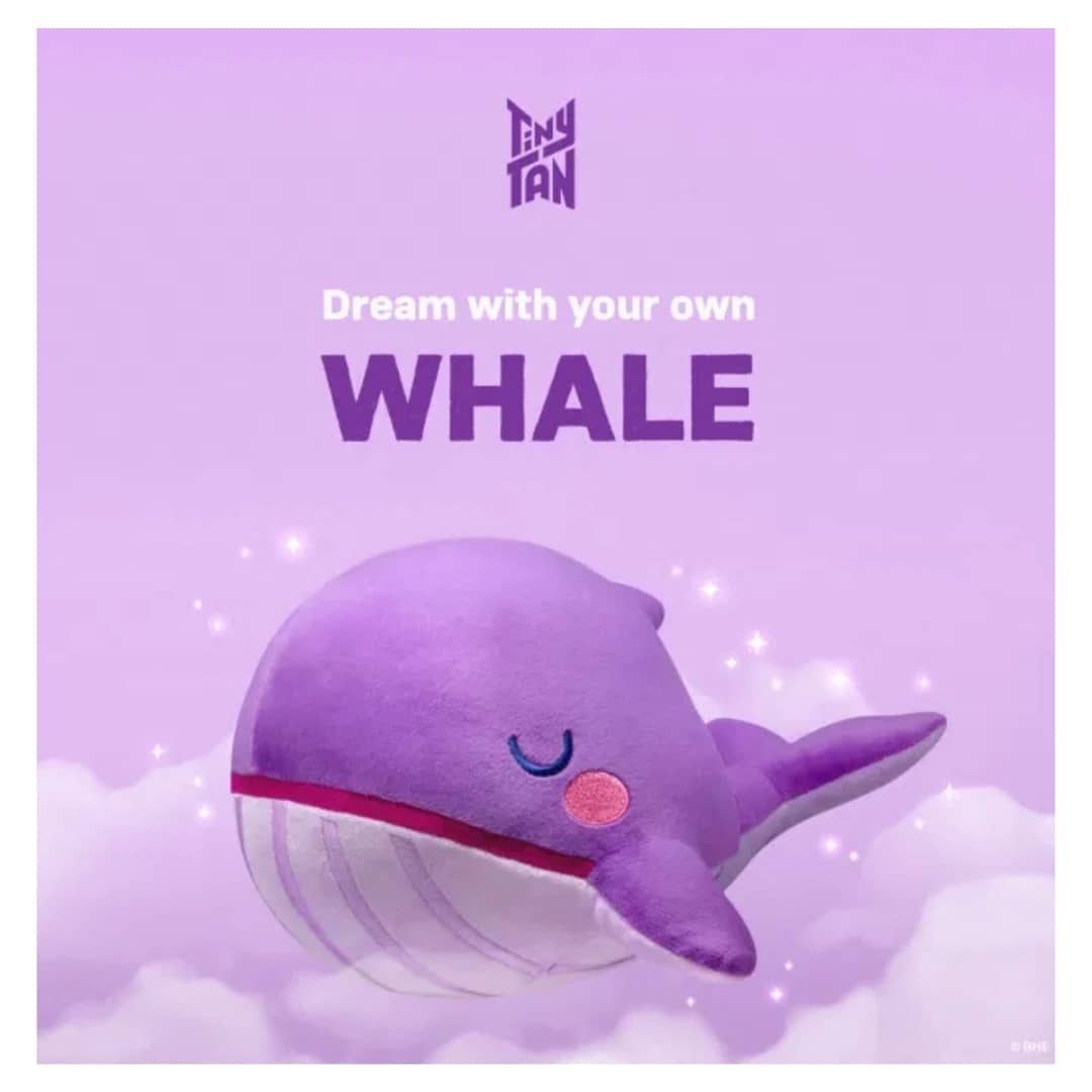 daebox's tweet photo. The most famous Tiny Tan Plush Whale is now available for pre-order. 
Shipping from Weverse will start September 26.
ETA (PH): November
Price Plush: P1099 + LSF
Price Keyring: P799 + LSF

DP: P500 then balance when item arrives.
Deadline of DP: August 30
#tinytanwhale https://t.co/yHF4Rf2UJJ