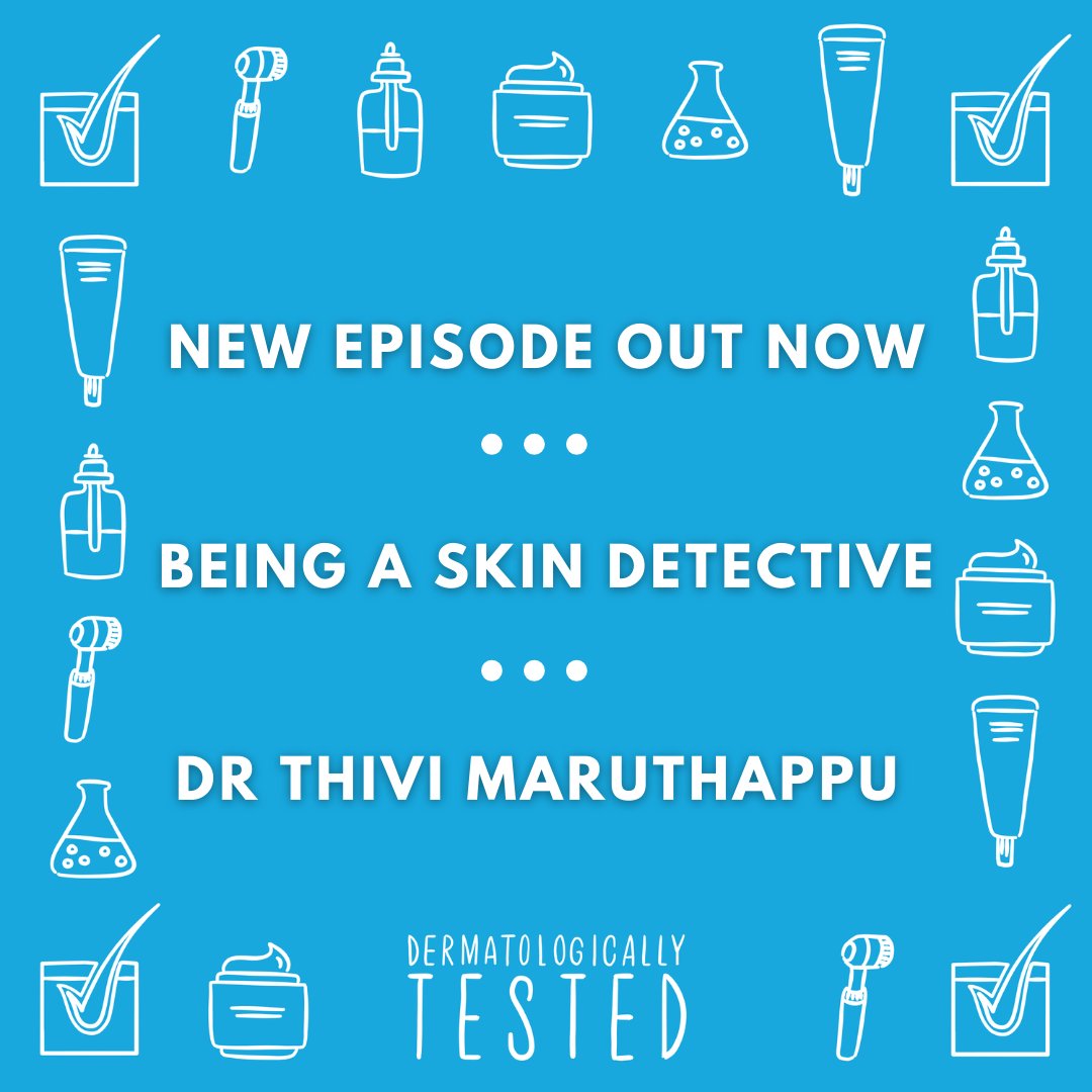 DermTested's tweet image. New episode – Dr Thivi Maruthappu on being a skin detective, out now!

• What signs can the skin give us about other potential medical conditions?
• Exciting developments in treating genetic disease

Listen here: skinhealthinfo.org.uk/16-dr-thivi-ma…