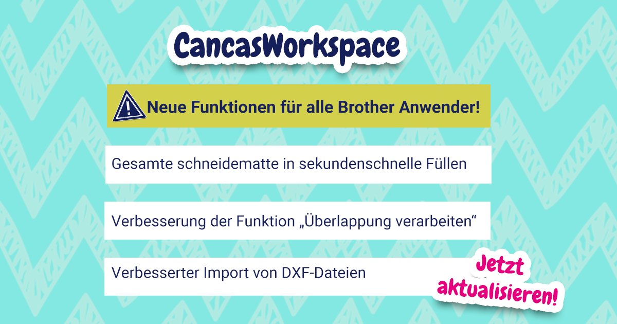 hobbyplotter's tweet photo. ➡ Brother-Nutzer aufgepasst: Diese 3 neuen Funktionen bringt euch das neue Update!

💌 Schon ausprobiert? Schreibt es uns gern in den Kommentaren! https://t.co/mAlF8XgVQu