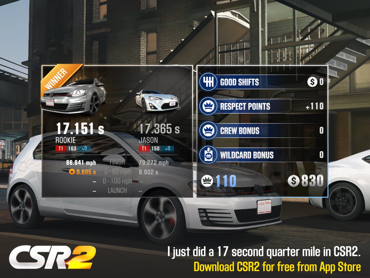 I just did a 17 second quarter mile in CSR2.
ad.apsalar.com/api/v1/ad?re=0…