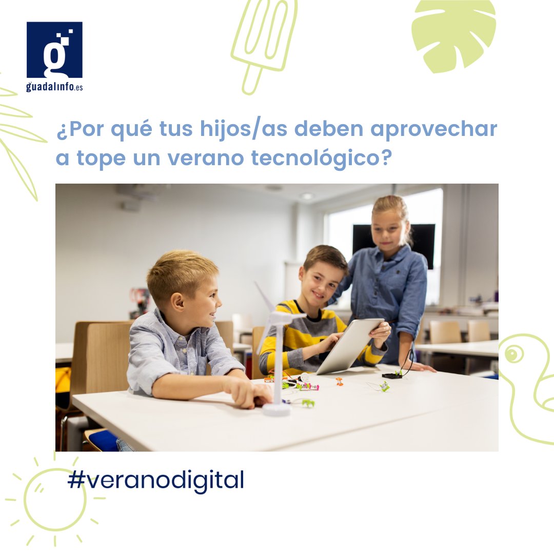 La infancia es el mejor momento para explotar la curiosidad, ¡son como esponjas! 🔎🔎 #Enelblog, un #veranodigital para potenciar el aprendizaje y el talento de la próxima generación 👉 bit.ly/3CC0ow3