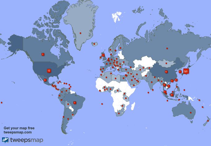 Special thank you to my 294 new followers from Japan, USA, Indonesia, and more last week. https://t.co/oeQIdmyzC7