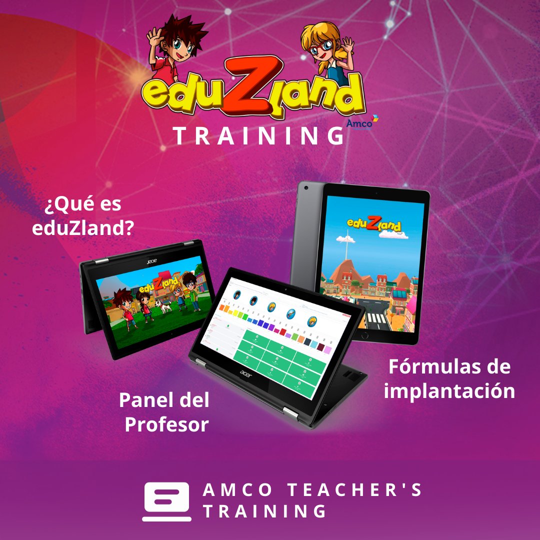 👩🏼‍🏫👨🏽‍🏫 Amco Teacher's Training | Si el nuevo curso vas a gamificar tus clases de Lengua y Matemáticas, no puedes perderte esta formación online específica para los profes #eduZlander 💥🎮

¡Inscríbete! ➡️ amconews.es/amco-teachers-…