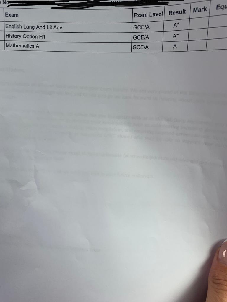 vickistokes72's tweet photo. All Isabel’s hard work the last 2 years has paid off…so proud .🥰. Now onto her next chapter at #durhamuniversity https://t.co/H4c9SShIY8
