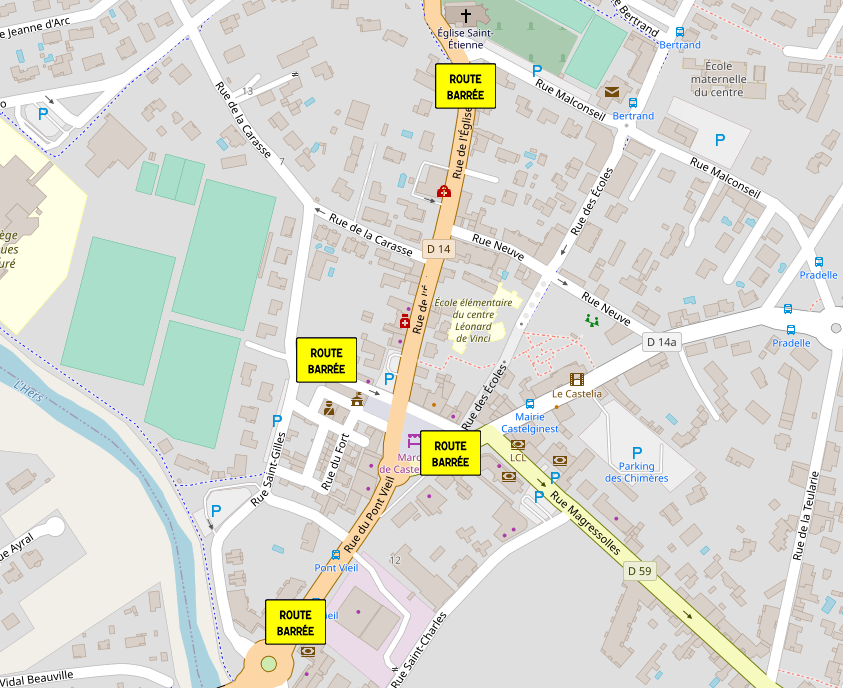 Mairie Castelginest tweet media