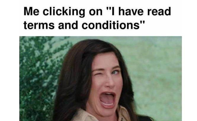 Why do so many T&amp;C’s feel like punishment for the customer? 

#termsandconditions #customercare #cx #customerexperience