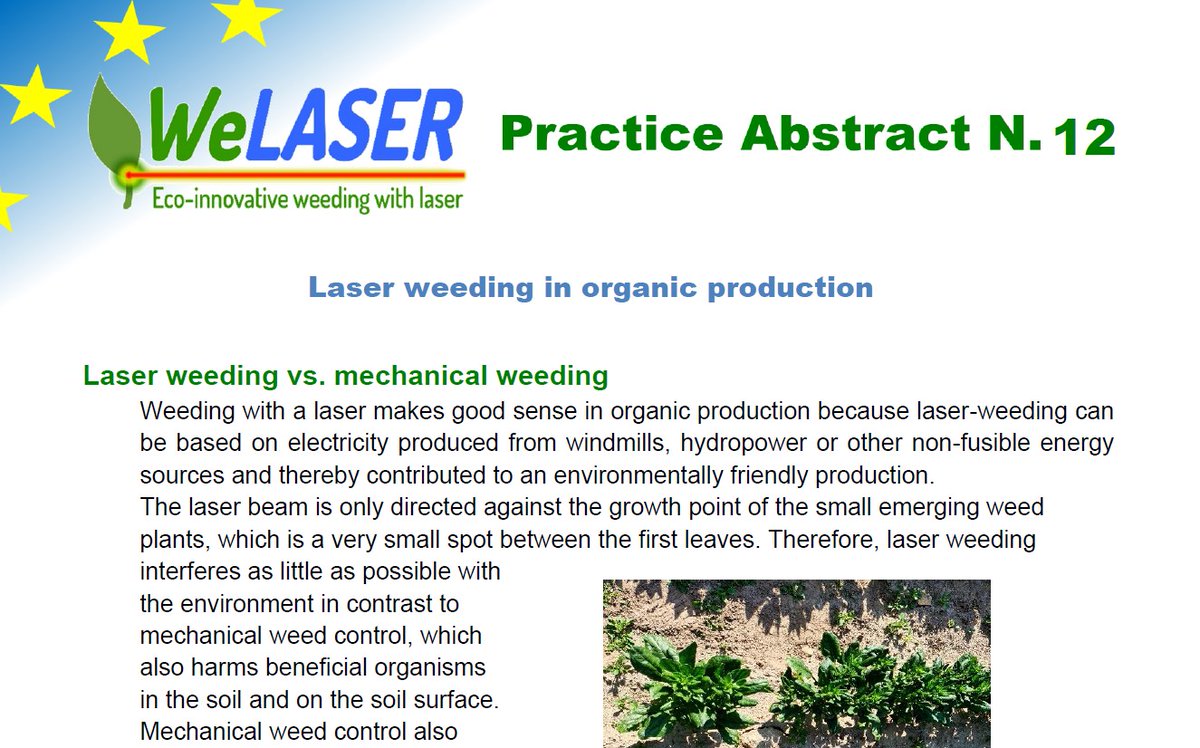 welaserproject's tweet image. 🆕 #WeLASER already published 12 #PracticeAbstracts! Curious about them? Read more here 👉 welaser-project.eu/practice-abstr…

@EIPAGRI_SP @HorizonEU