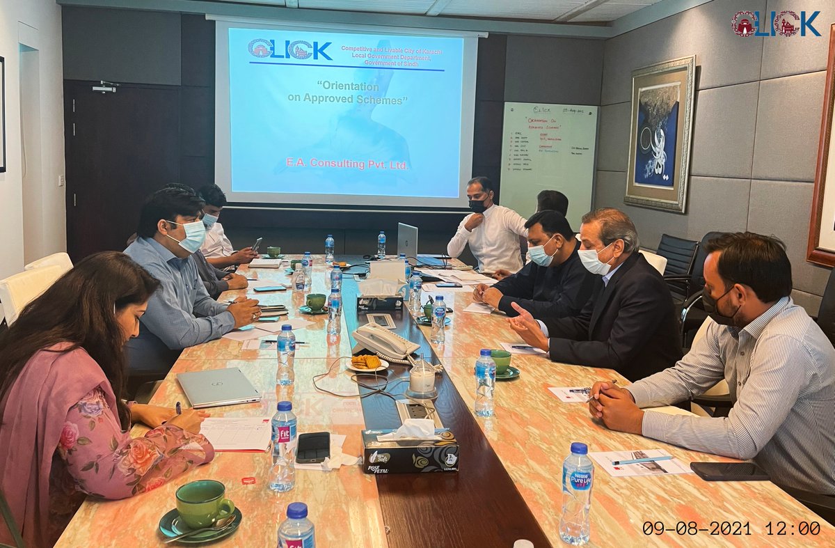 click_2019's tweet photo. An orientation session was conducted where EA Consultants discussed the approved Schemes by World Bank of @KmcPakistan under the CLICK project.
@MunicipalEast @dmc_west #dmcMalir https://t.co/piSDSUNM4x
