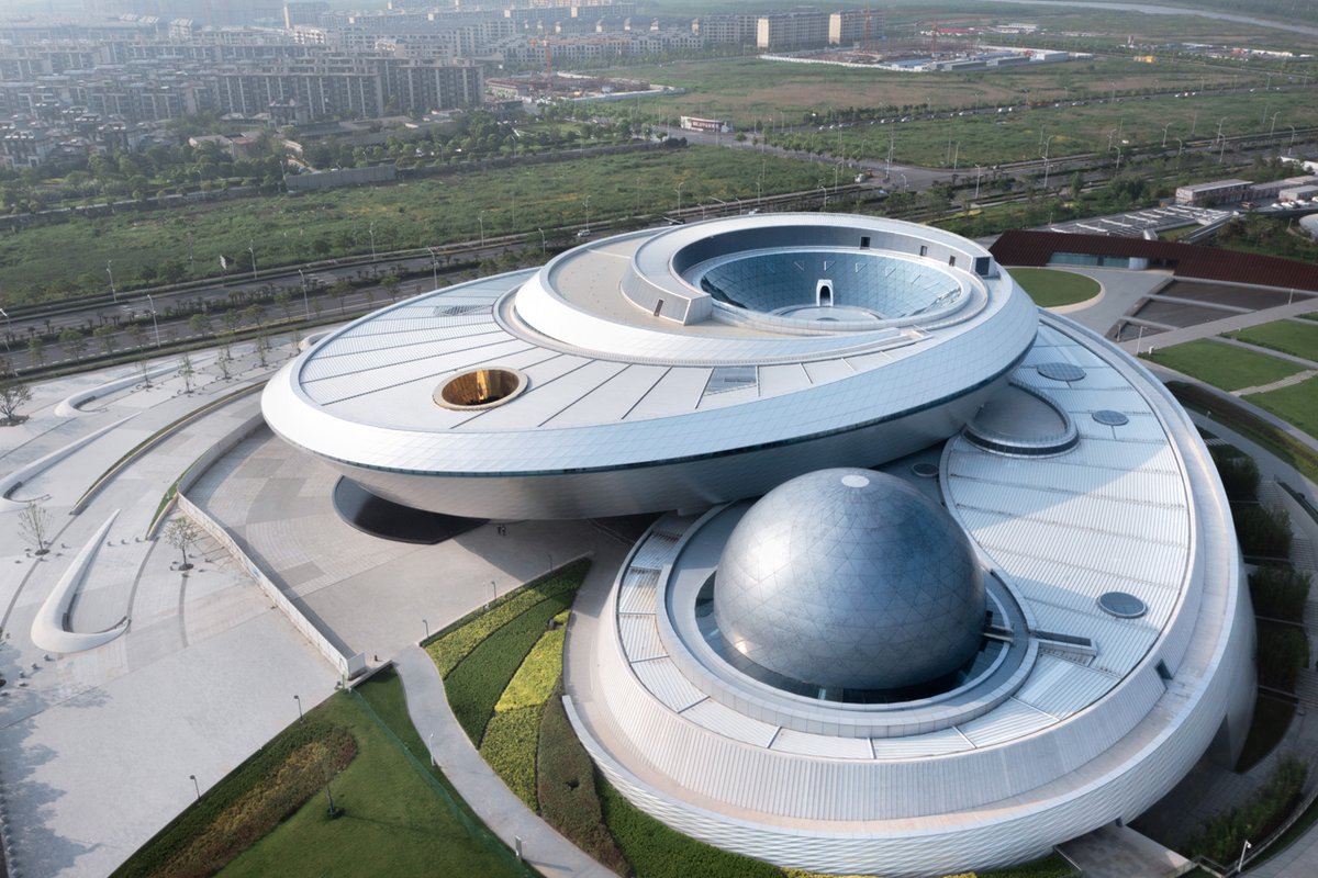 viewsfrance's tweet photo. Le plus grand musée d’astronomie vient d’ouvrir à Shanghai 🌌 https://t.co/dZMBEO6f4p