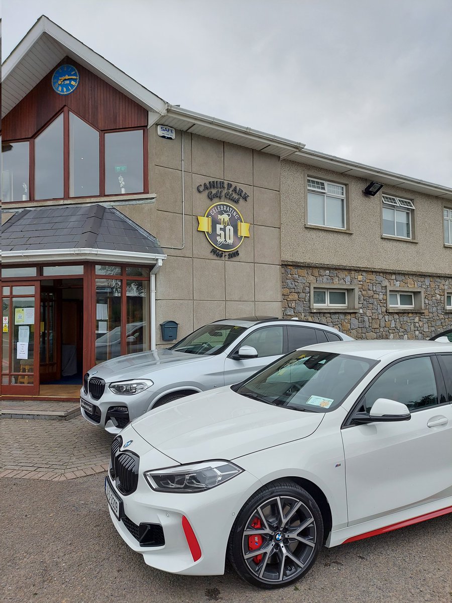 A nice display of cars by our Pro-Am sponsors Morrison BMW