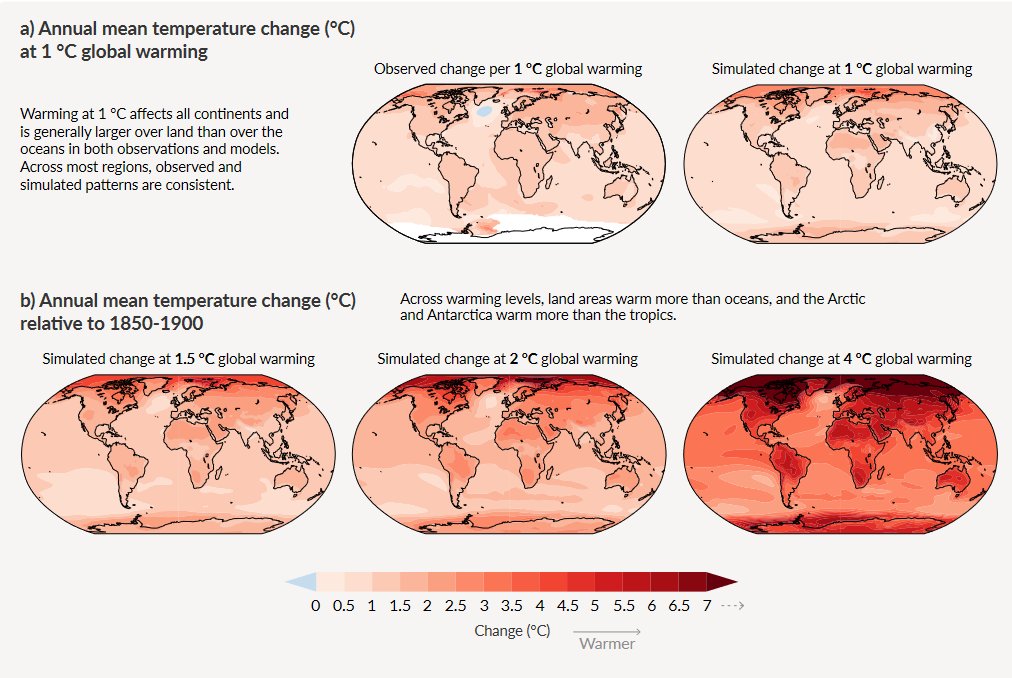 alfredjohny07's tweet image. Future Temperature and Rainfall projections using different scenarios in AR6. #IPCCReport2021 #Futureprojections #ipccar6