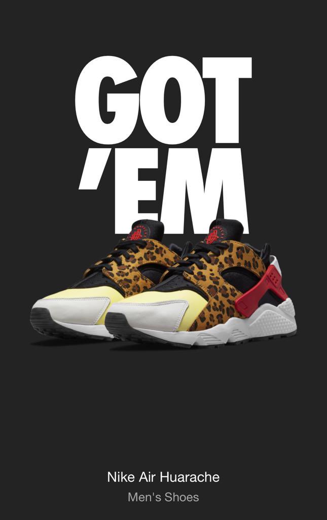 Landing today #SNKRS #interesting