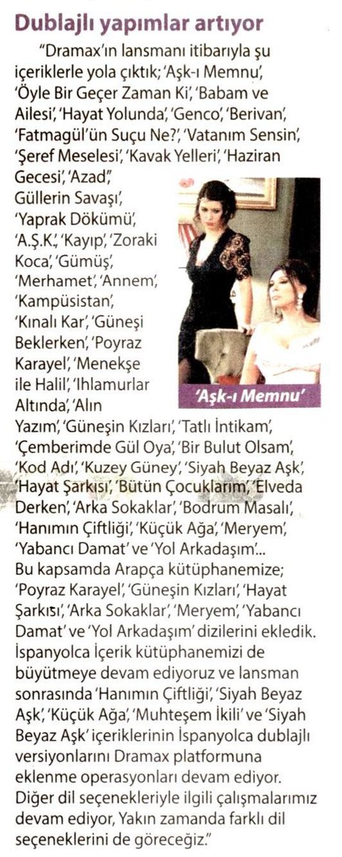 kologlusina's tweet photo. #Dramax kanalında hangi diziler var? 📺📝 #PoyrazKarayel #AşkıMemnu #GüneşiBeklerken #IhlamurlarAltında #KuzeyGüney #Gümüş #YaprakDökümü #ÖyleBirGeçerZamanki... #ReytingCanavarı #SinaKoloğlu #milliyetyazarlar https://t.co/BGUc1ao1Gl https://t.co/k1b0gvZmIx