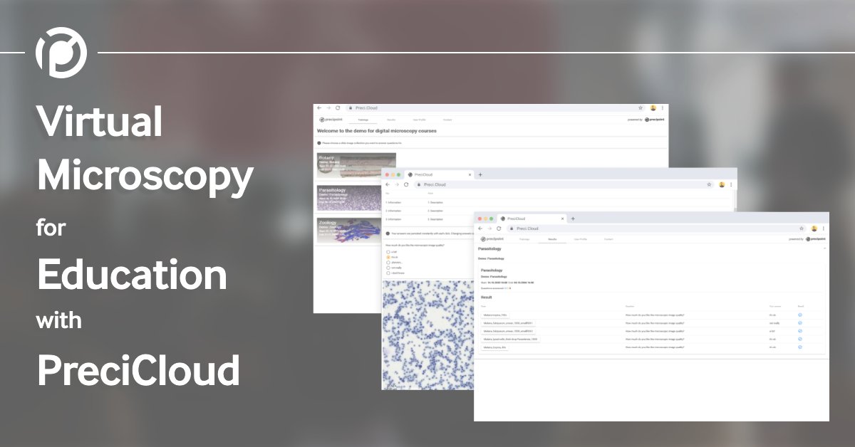 precipoint's tweet image. #Virtualmicroscopy (VM) for #education? Yes, but where to start?

For those who want to use VM for microscopy courses or continuing medical education: start with generating #digitalslides. Find out here about the important building blocks of a VM workflow: precipoint.com/en/know-how/vi…