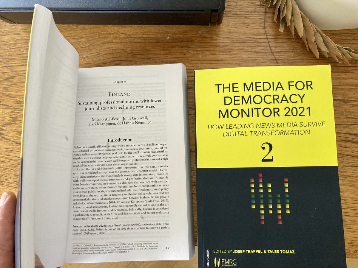 pluti's tweet photo. #mdm2020 project deliverables now available in printed form! @Nordicom_News I feel honoured to having had a little role in this global research project which is providing valuable insights into the global dynamics of media and democracy. More info: https://t.co/ZhnwcYD2TO https://t.co/hjEpFJ1q3y