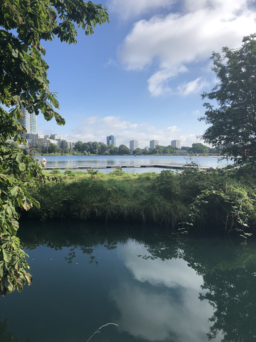 Good morning Stoke Newington! A walk round the reservoirs will sort you out...