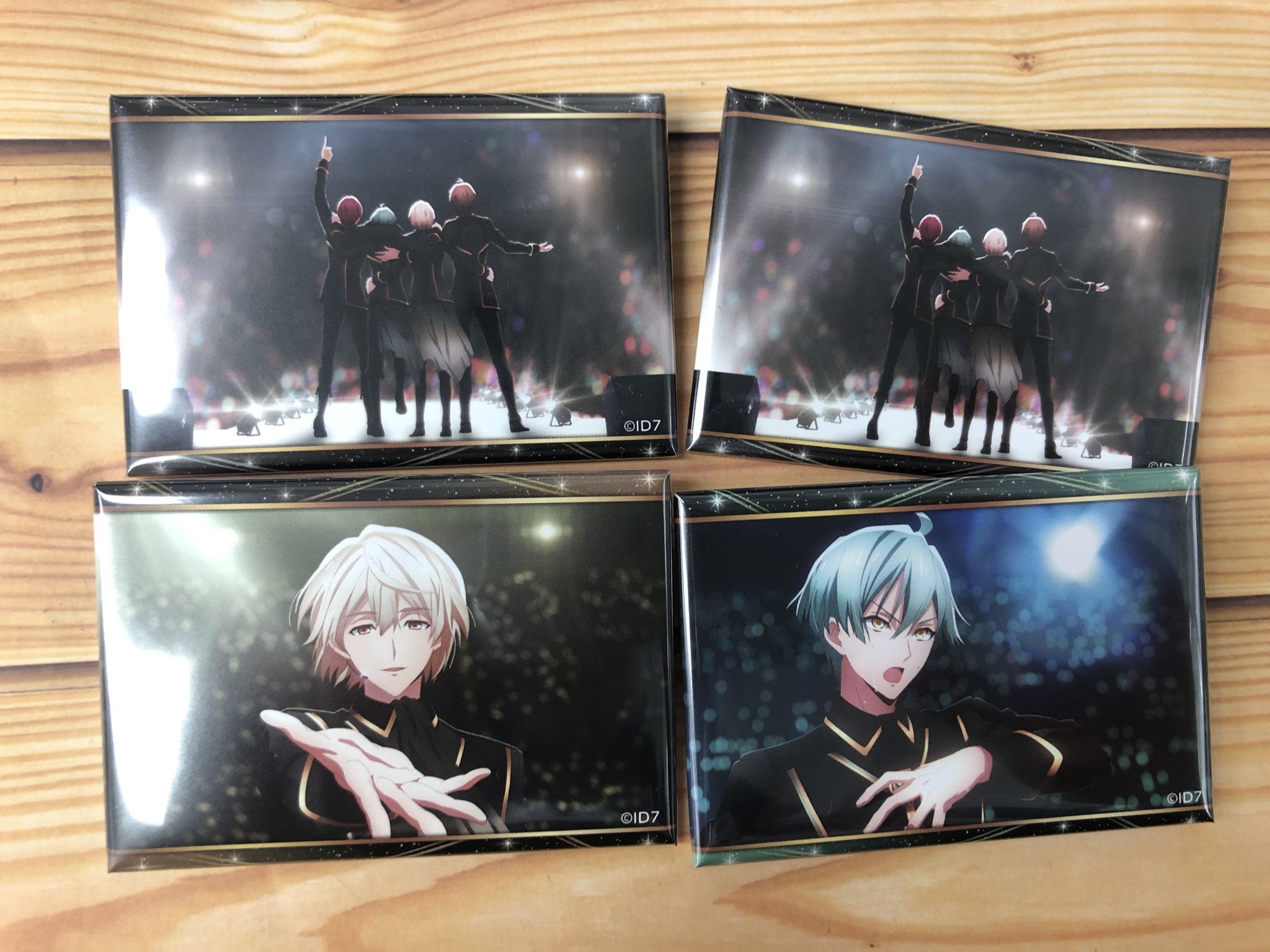 アイナナ スクエア缶バッジ ufotable 4-ROAR 棗巳波