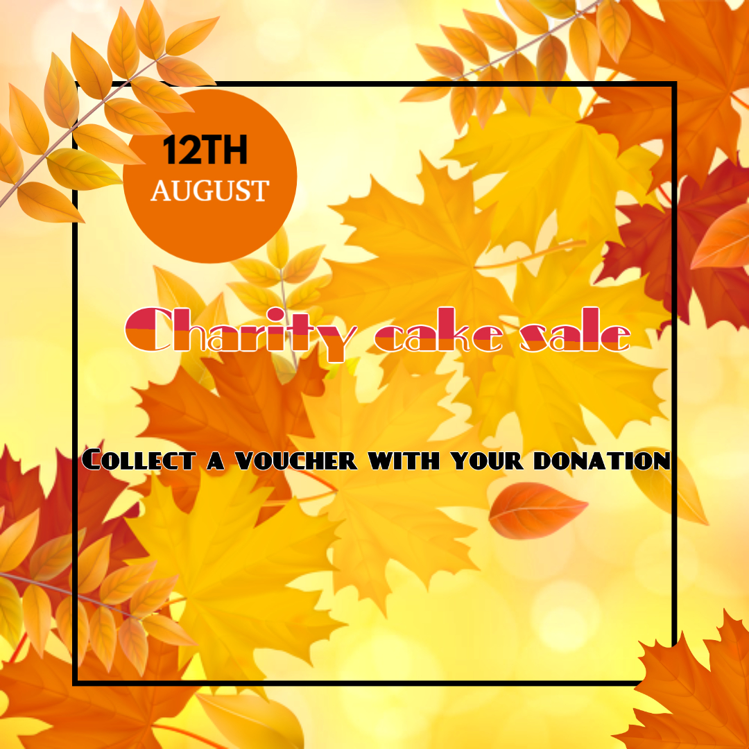 CHARITY CAKE SALE 🥮🥞🧁
This Thursday will be our cake sale to raise money for charity!
We have brownies, tartes and coffee available once you purchase a voucher at Reception.
Enjoy and let's raise some money!!!!!!
#wfw
