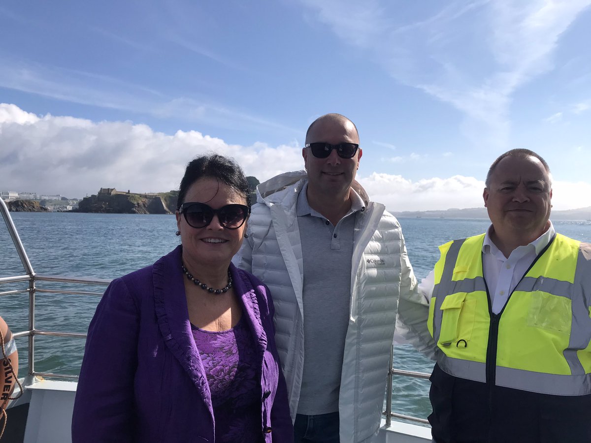 Today we are visiting <a href="/DrakesIslandUK/">Drake’s Island</a> with @MICEkerrin and <a href="/NKelly_IFA/">Nick Kelly</a> to discuss future opportunities <a href="/visitplymouth/">Visit Plymouth</a> <a href="/britainsocean/">Britain's Ocean City</a> <a href="/MeetEngland/">MeetEngland</a> <a href="/plymouthcc/">Plymouth City Council</a>