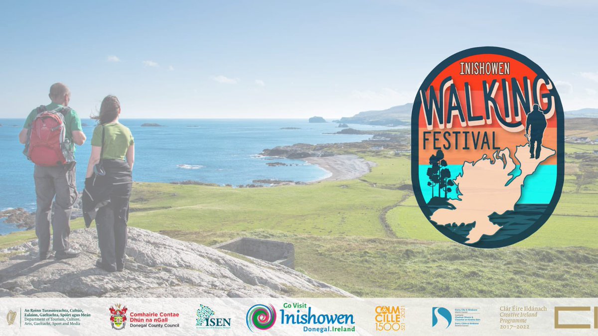 Tickets are now live for the Inishowen Walking Festival 🚶😀! We are excited to take part in the Colmcille 1500 celebrations with this energetic and informative event. For more information and how to book your tickets, follow the link below 👇

govisitinishowen.com/directory/colm…