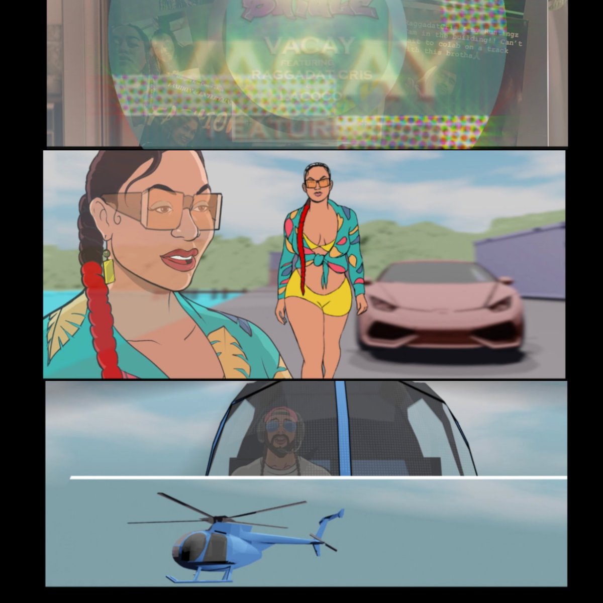 Pop_Islander's tweet image. Check a short/Anime music vid"Vacay" I Directed by Queen Shirl'e features Lacoco &amp;amp; Ragadat Cris.Download on iTunes &amp;amp; Spotify 
youtu.be/v5UEPkEA6Ss