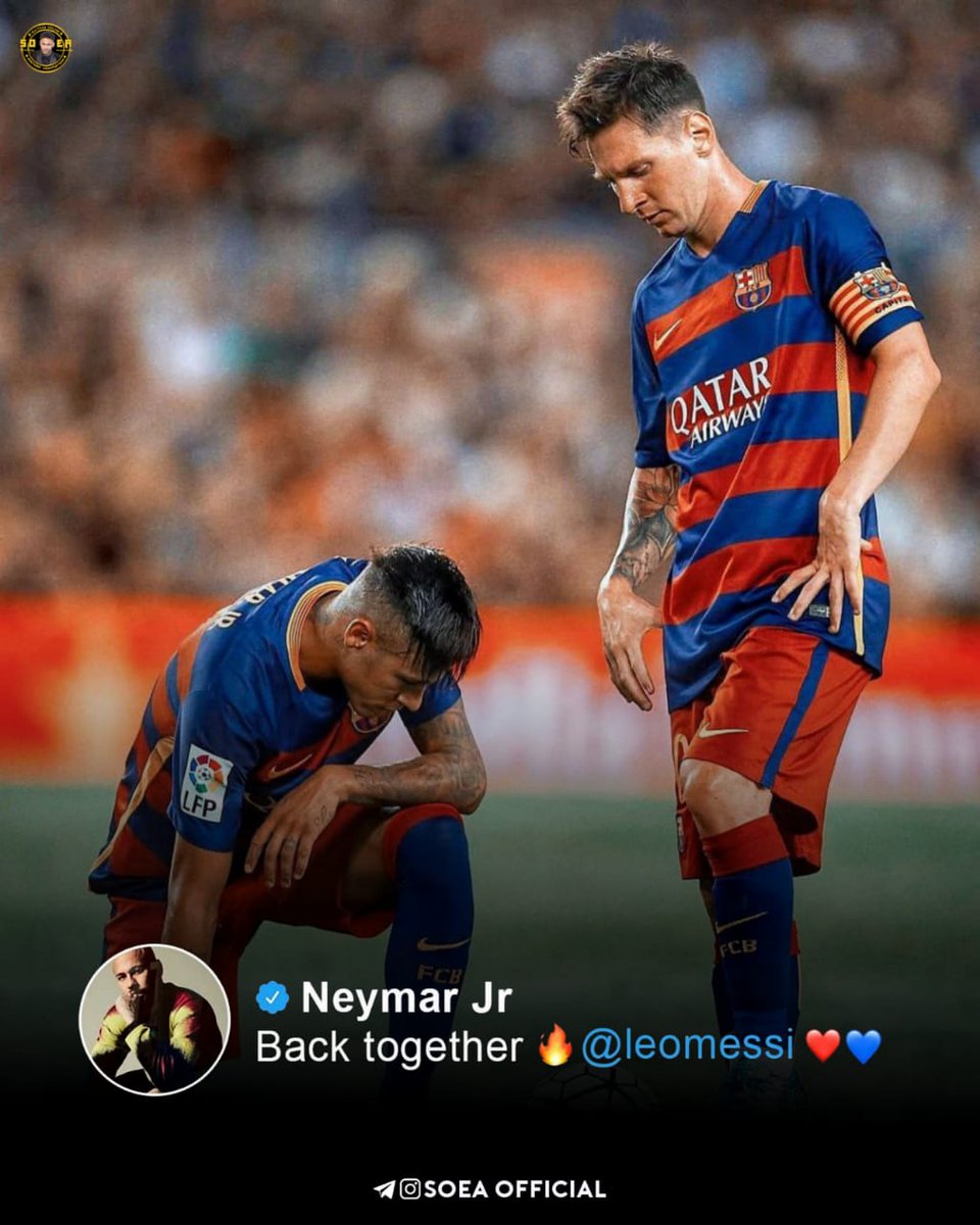 soeaofficial's tweet photo. Back together 🔥
@neymarjr 's Instagram Story
@neymarjr https://t.co/oCf5Xq52j3