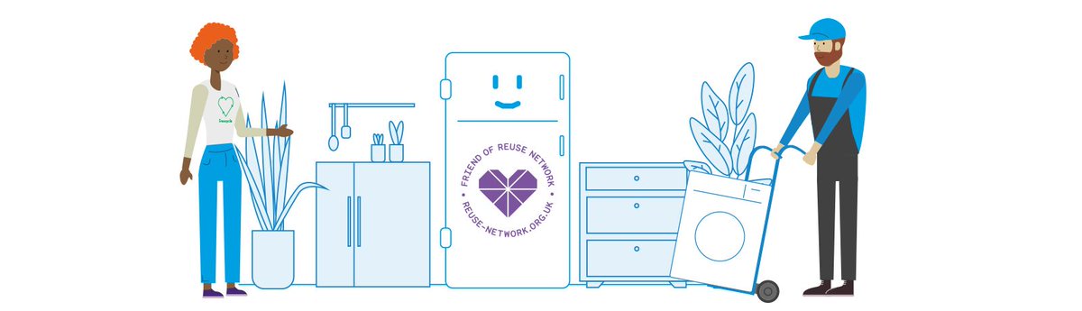 The @DandG_UK sustainability hub is now live and we are proud to be a part of this new campaign raising awareness of #reuse ♻️💜

Take a look around and explore how reusing household items can help the environment and support people in need 👉 buff.ly/3yB3dvd
