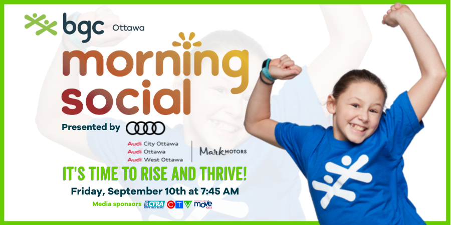 bgcottawa's tweet photo. Do you want to help thousands of children and youth today? We need your help.

Register for the BGC Ottawa Morning Social—our only fundraising event of the year, for FREE!

Only one month to go, register today: https://t.co/203bQCveS8

#BGCOttawa #BGCOMorningSocial #Ottawa https://t.co/KUxy8146pK