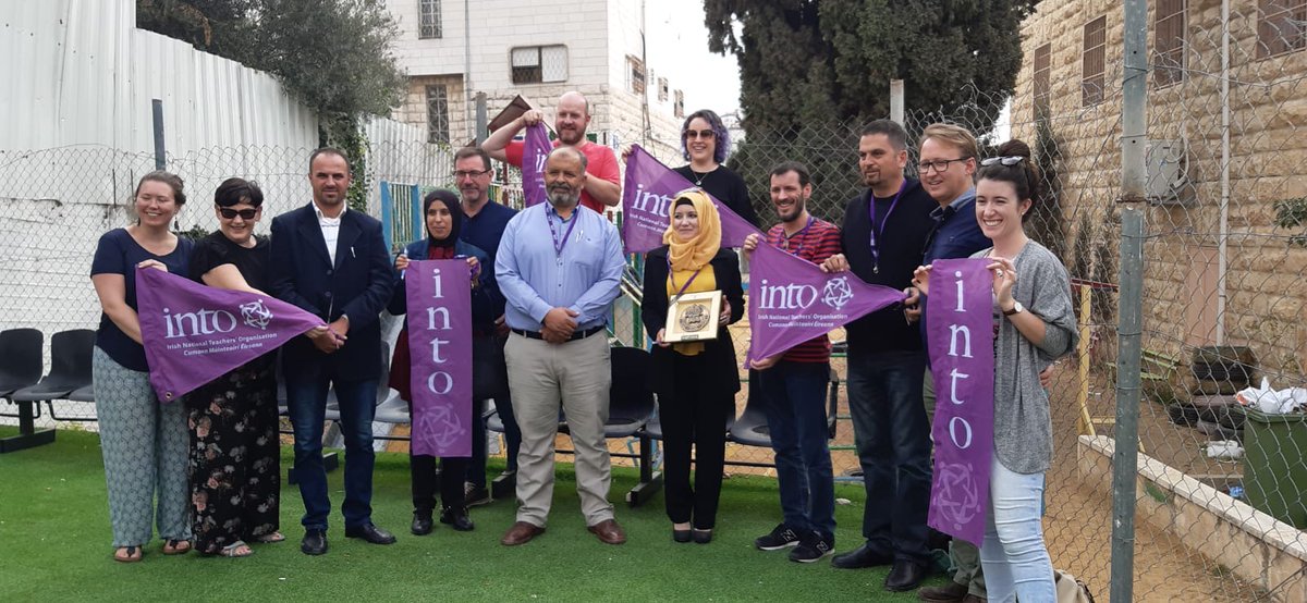 INTO (Irish National Teachers' Organisation) (@intonews) on Twitter photo 🖥️Twinning Irish & Palestinian teachers/schools:
A September webinar will be open to all teachers across Ireland to discuss <a href="/TUFPalestine/">Trade Union Friends of Palestine</a>'s plans to develop a twinning project between Irish & Palestinian schools
📩Email your name+name of your school to tufpeducation@gmail.com 🖥️Twinning Irish & Palestinian teachers/schools:
A September webinar will be open to all teachers across Ireland to discuss <a href="/TUFPalestine/">Trade Union Friends of Palestine</a>'s plans to develop a twinning project between Irish & Palestinian schools
📩Email your name+name of your school to tufpeducation@gmail.com