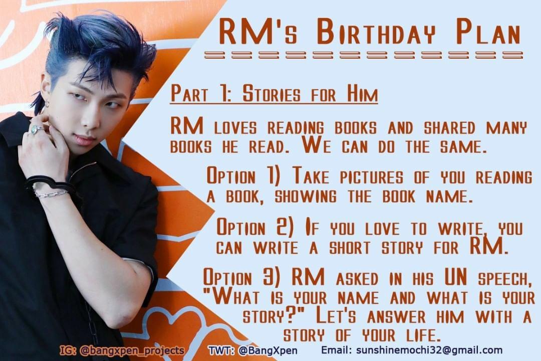 BangXpen's tweet photo. Calling the attention of all ARMYs!
Namjoon's birthday is only a month away. How about we do a few things for him and make his birthday even more special. 

#namjoon #namjoonbts #kimnamjoon #namjoonie #namjoonkim #namjoonday #namjoonrp #namjooniebts #jooniebts #BXforNamjoon https://t.co/gXA8nY1GHW