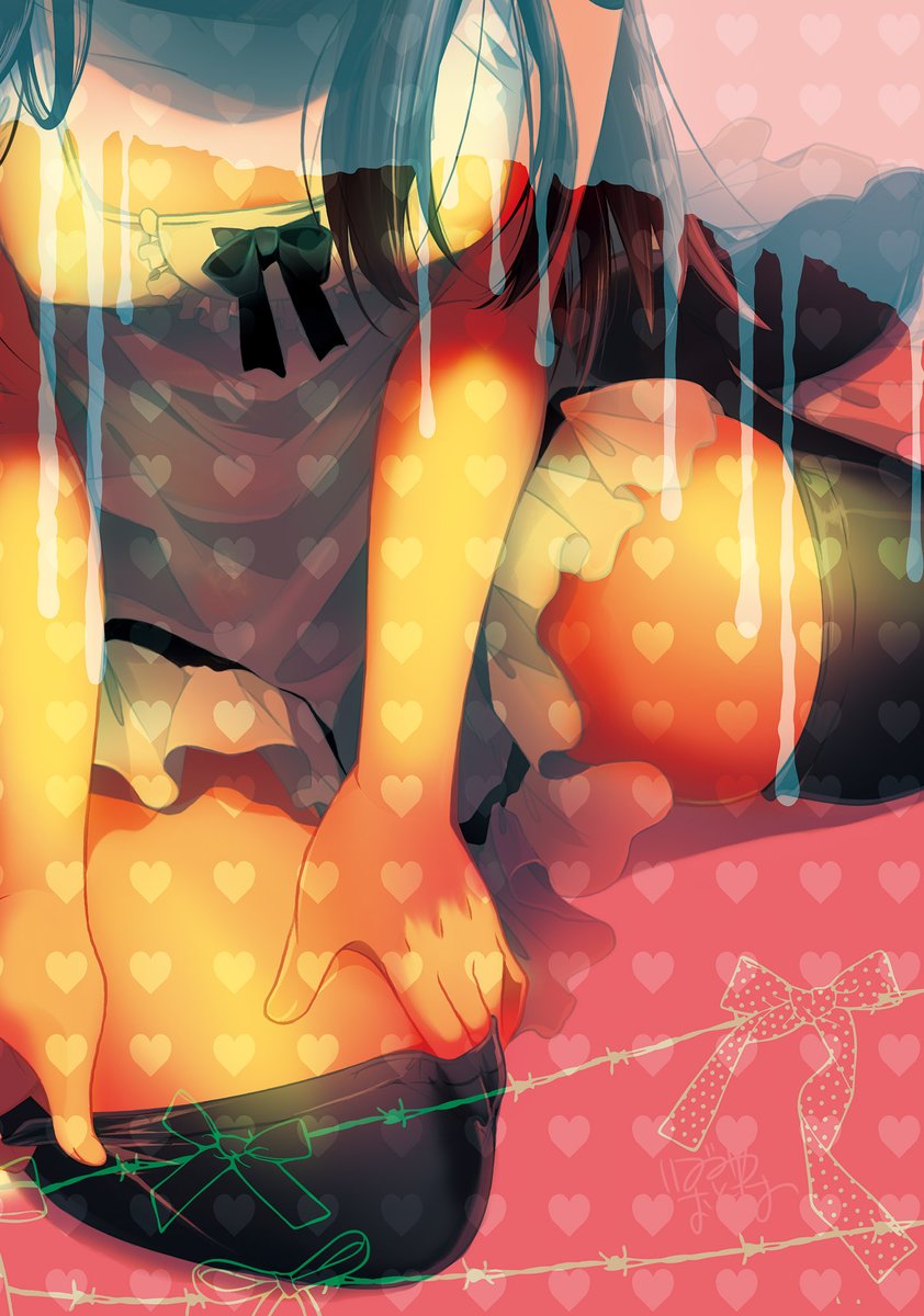 昔描いたちょっとえっちな二次創作の絵 