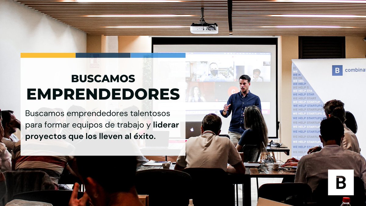bcombinator_'s tweet image. #Startups | ¿Tienes alma emprendedora? En #Bcombinator creamos #startups con ideas de negocio validadas. Por eso, estamos buscando #emprendedores para liderar proyectos 🚀
¡Apúntate! ➡ bcombinator.com/es/emprendedor…