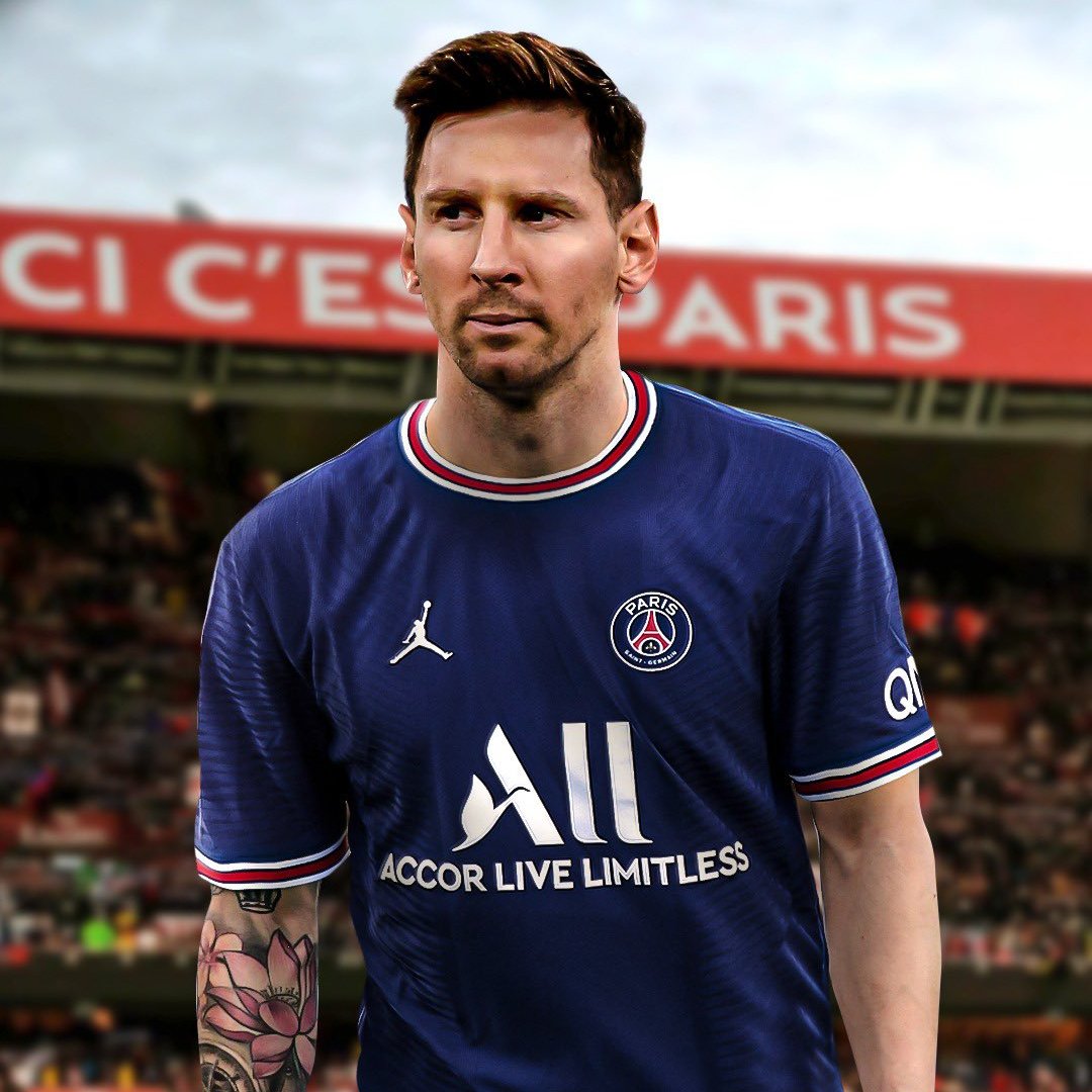 messi paris camisa