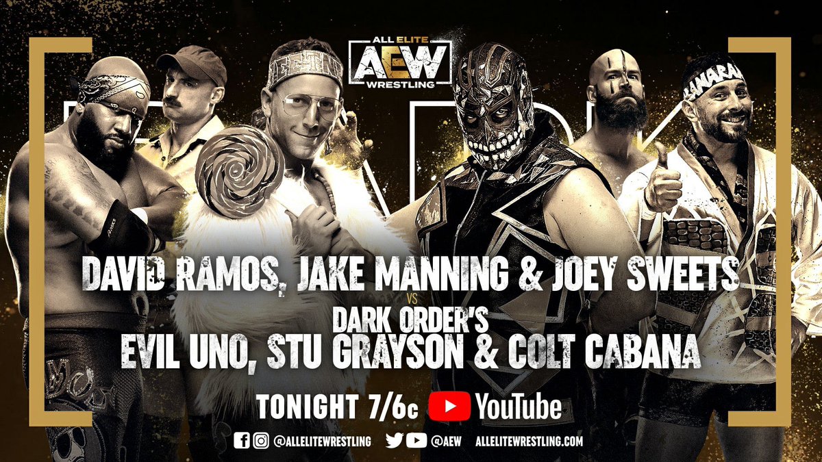 joey_silver's tweet photo. I’ve got to thank @realmmarshall1 and @CodyRhodes for this opportunity! Years of hard work have led to this moment. This is just the beginning for Joey Sweets! 🍬🍭 https://t.co/BqHzqzXDOc