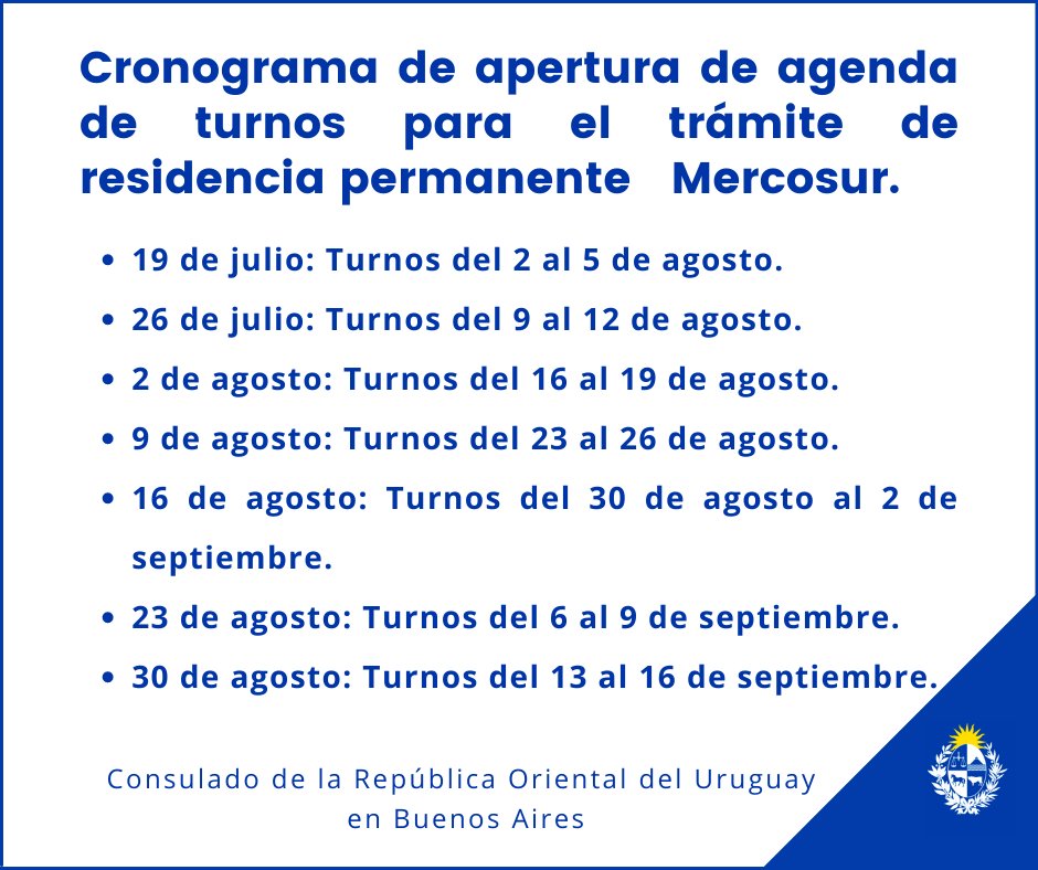 Consulado de Uruguay en Buenos Aires 🇺🇾🇦🇷 tweet media