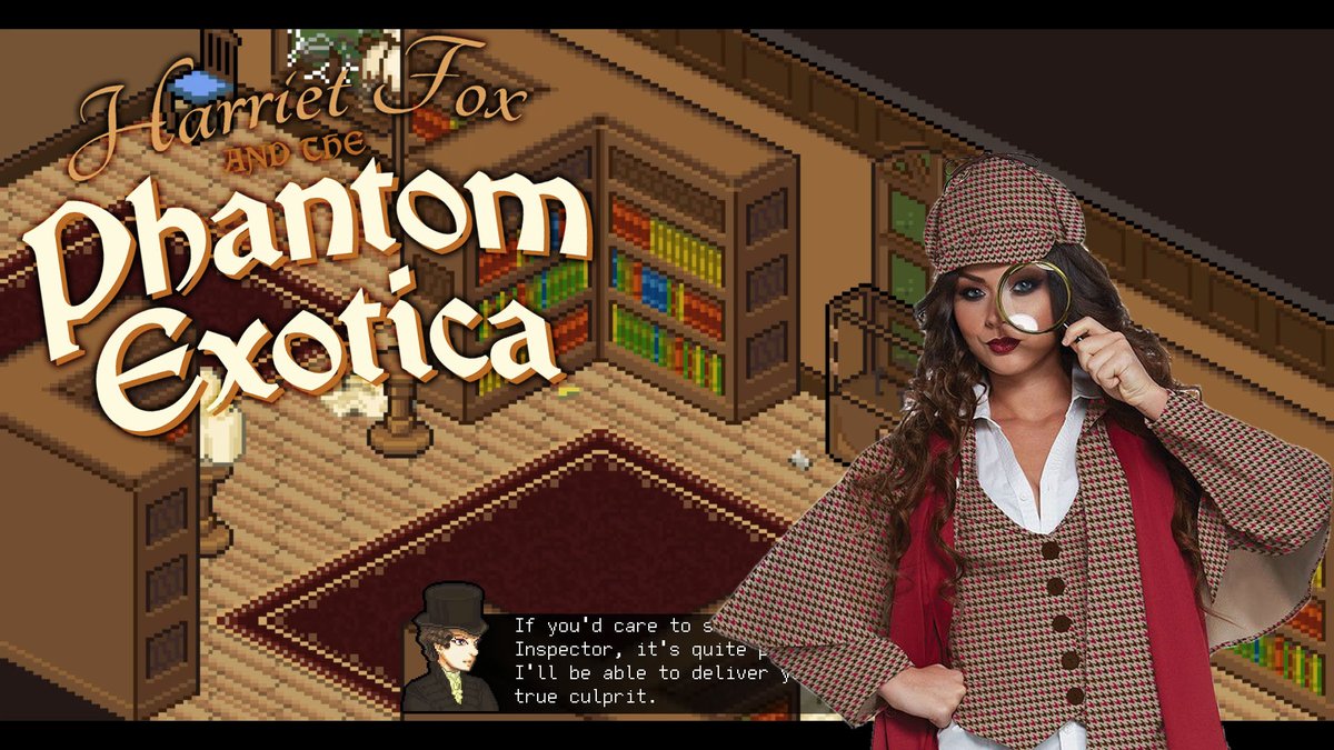 CrypticHybrid's tweet image. A star detective like Harriet Fox should look into finding Jack the Ripper but she can also investigate a sneaky theft. A case is a case. 🕵️‍♀️  
bitchute.com/video/aoDcNgMO… / youtu.be/XRVqheVeGrA #indiegame #ToadhouseJam #visualnovel @JohnGabrielUK @papercutdoc @D4yz_Ag0 @FlipLucca